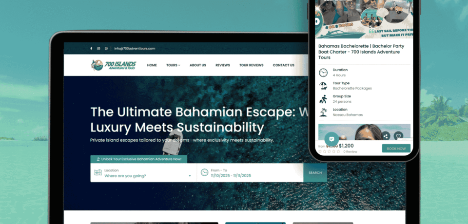 Tour operator booking engine